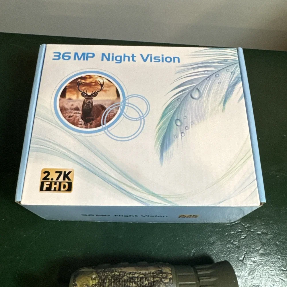 36 MP Night Vision 2.7 FHD binocular Camouflage